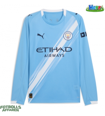 Manchester City Hemmatröja 2025-26 Långärmad